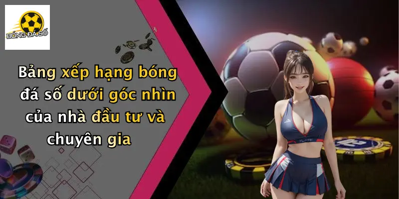 Bảng xếp hạng bóng đá số dưới góc nhìn của nhà đầu tư và chuyên gia