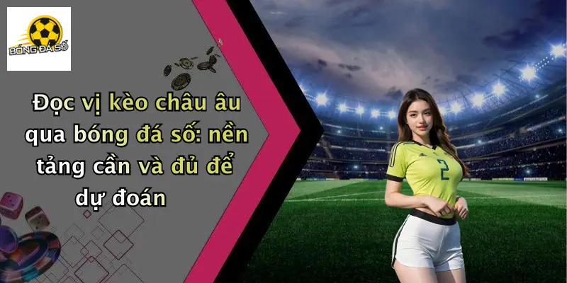 Đọc vị kèo châu âu qua bóng đá số: nền tảng cần và đủ để dự đoán