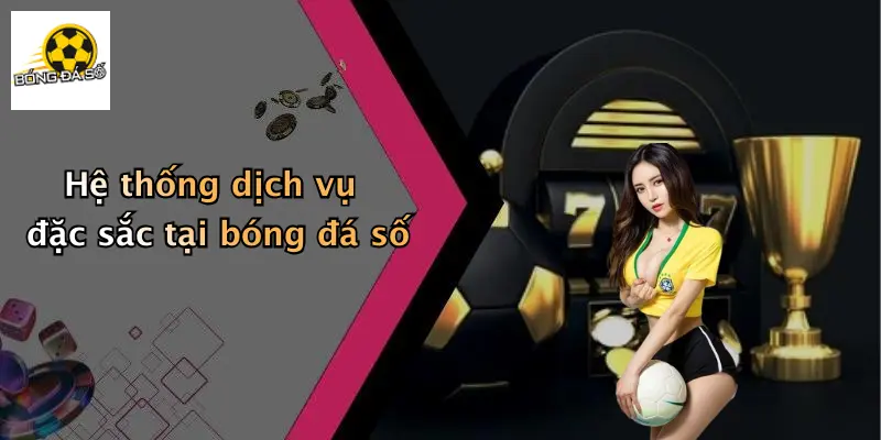 Hệ thống dịch vụ đặc sắc tại bóng đá số
