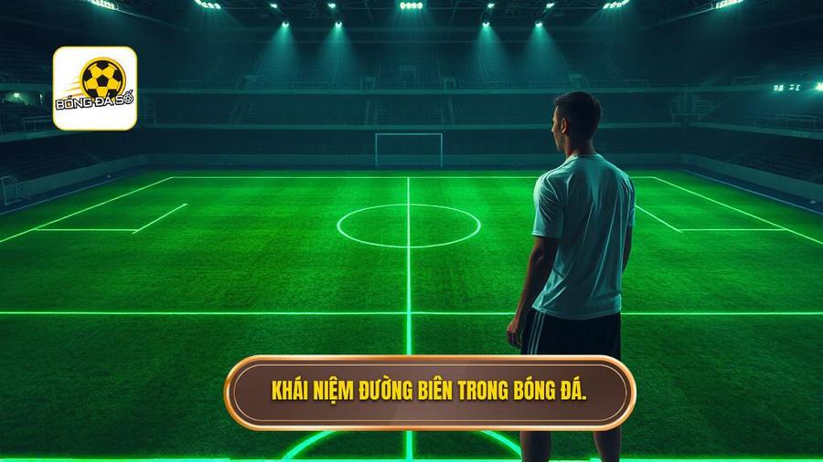 Khái niệm đường biên trong bóng đá.