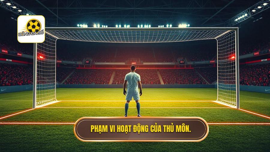 Phạm vi hoạt động của thủ môn.