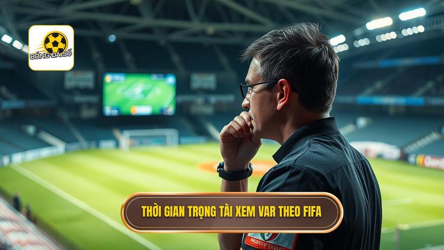  Thời gian trọng tài xem VAR theo FIFA