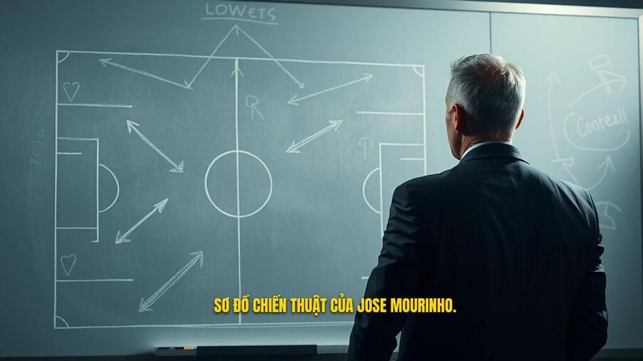 Sơ đồ chiến thuật ưa thích của Jose Mourinho qua các thời kỳ
