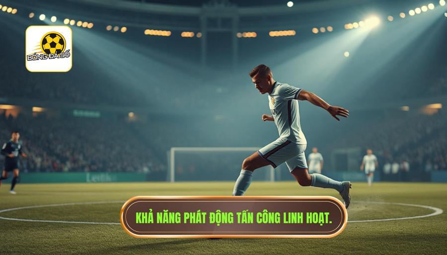 Vai trò của tiền vệ phòng ngự hiện đại: Sự tiến hóa từ "Máy quét" đến "Kiến trúc sư" 2 2. Khả năng phát động tấn công linh hoạt.